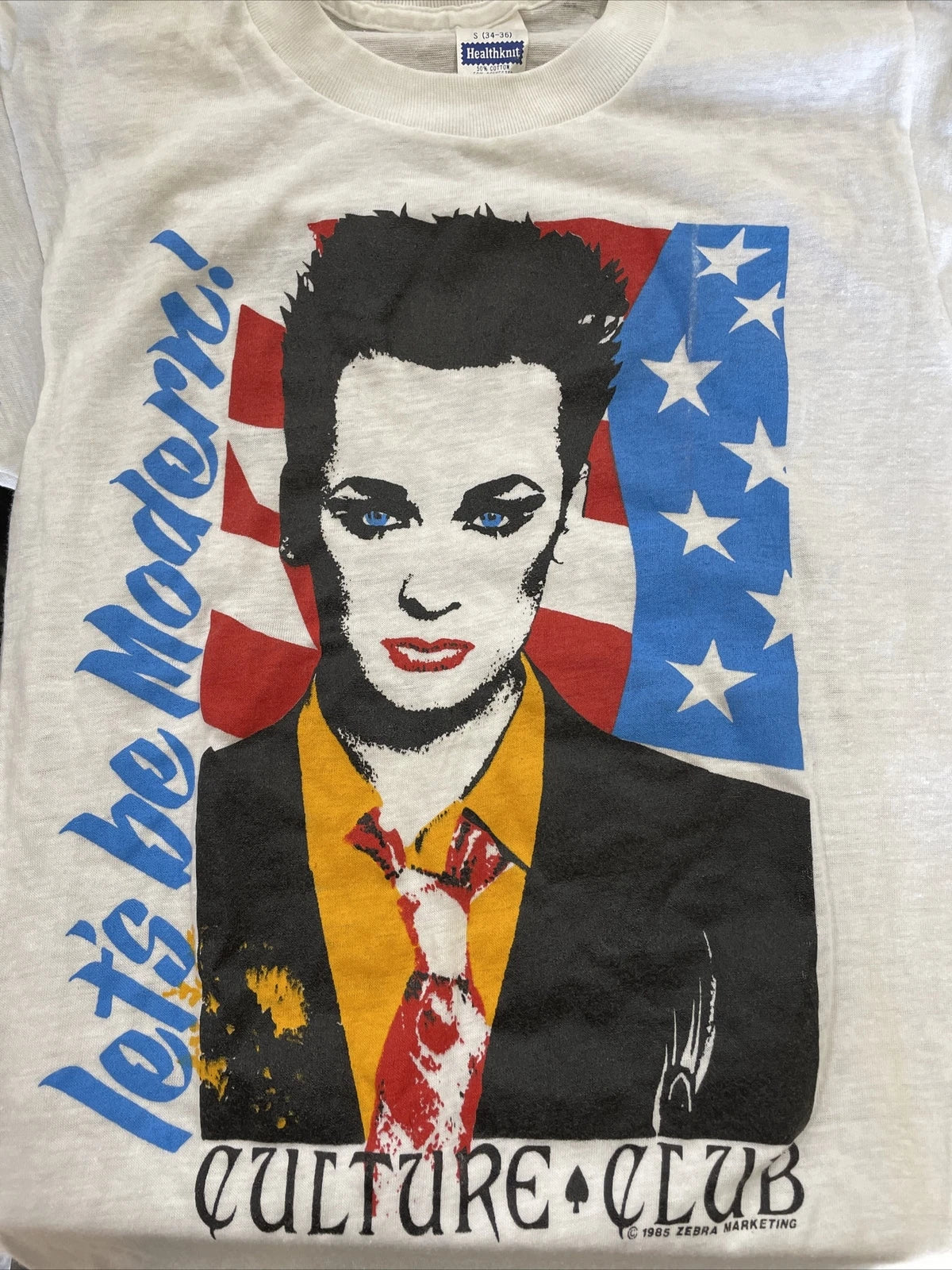 Culture Club Let’s Be Modern! West Coast Summer Cruise 1985 Autographed Shirt