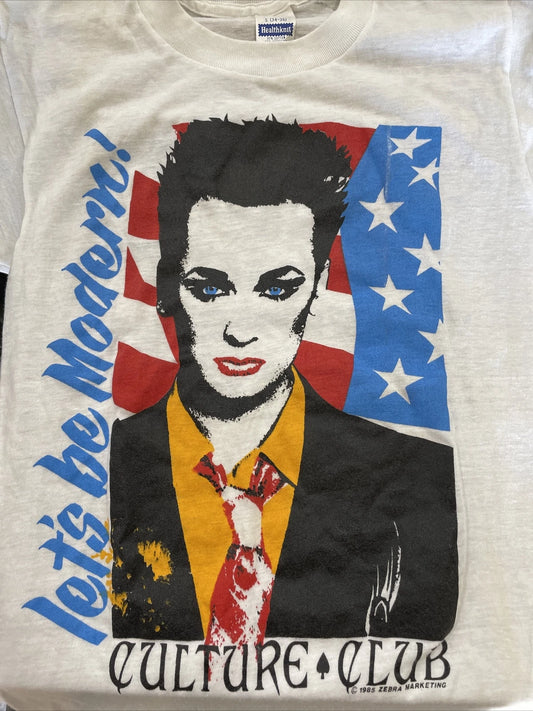 Culture Club Let’s Be Modern! West Coast Summer Cruise 1985 Autographed Shirt