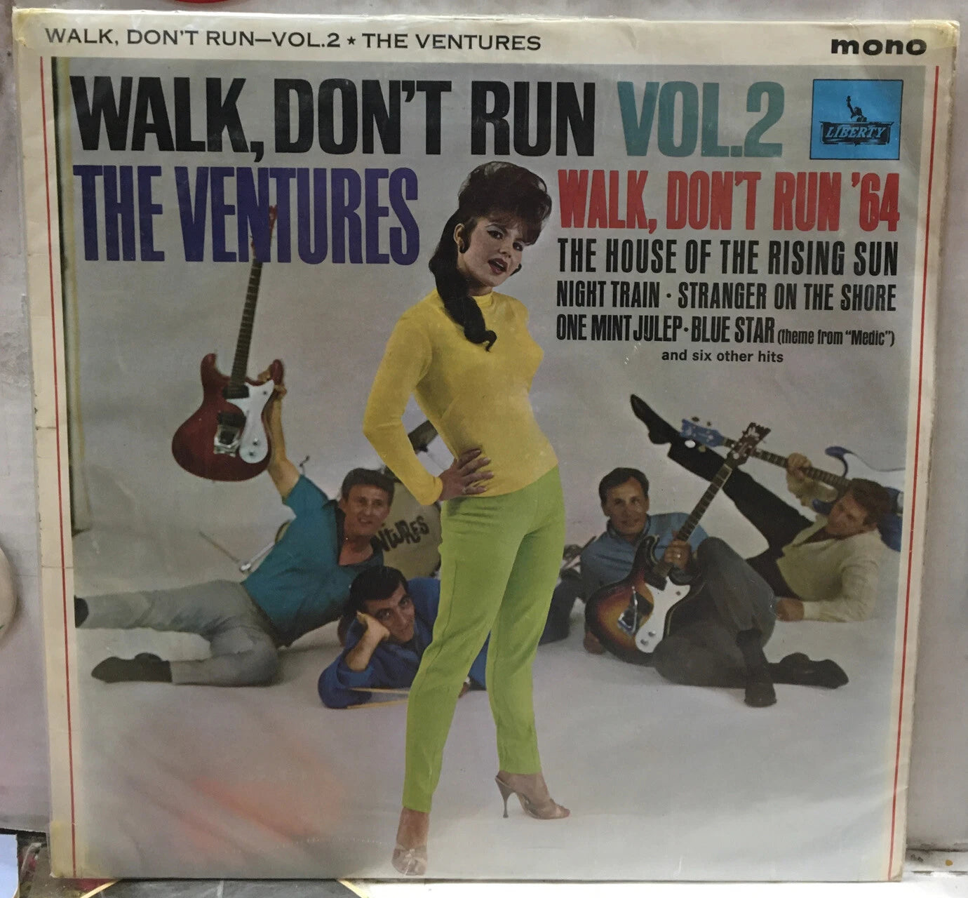 The Ventures Walk, Don’t Run Vol.2 UK Mono Record LBY1228