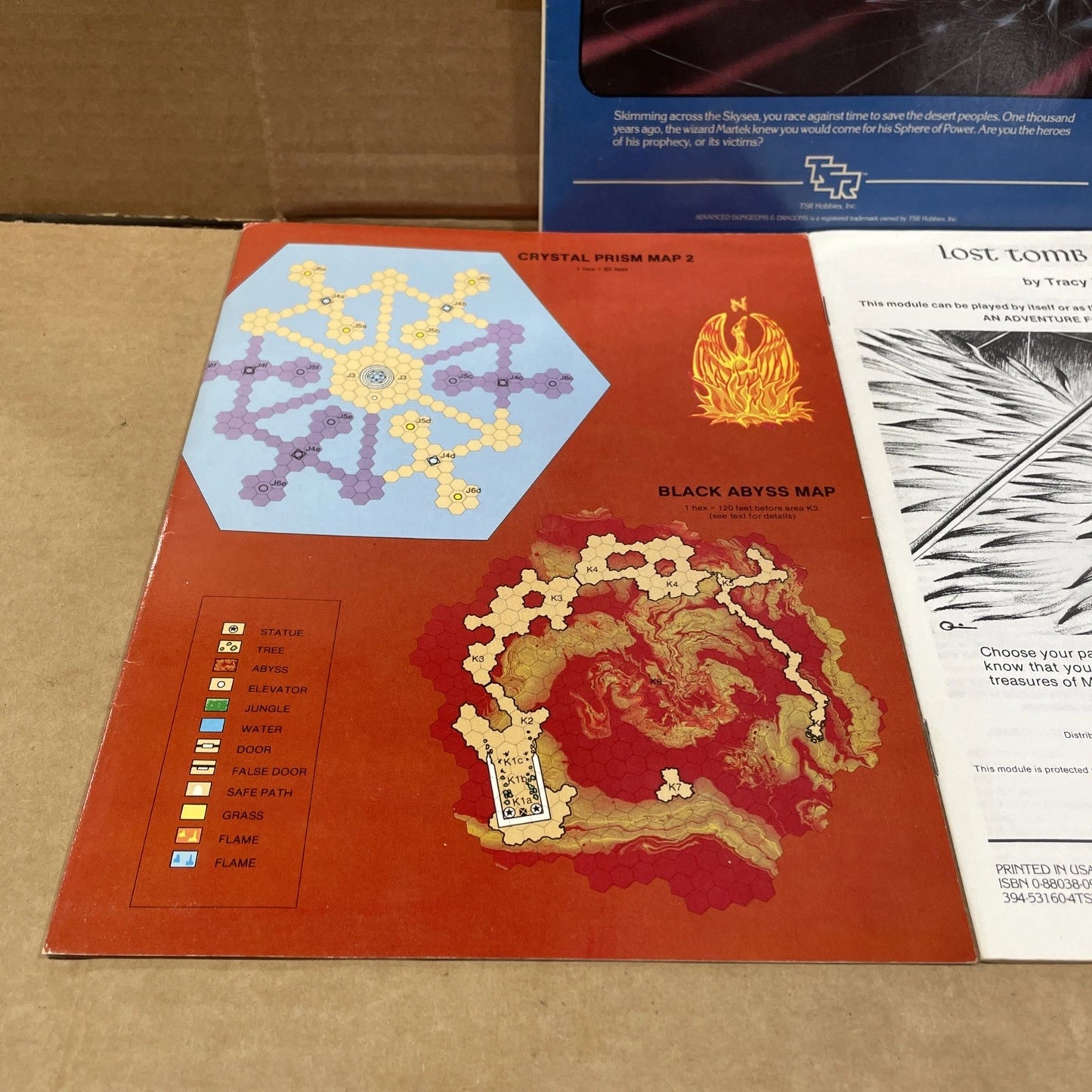 I5 Lost Tomb of Martek - AD&D Advanced Dungeons & Dragons TSR 9054