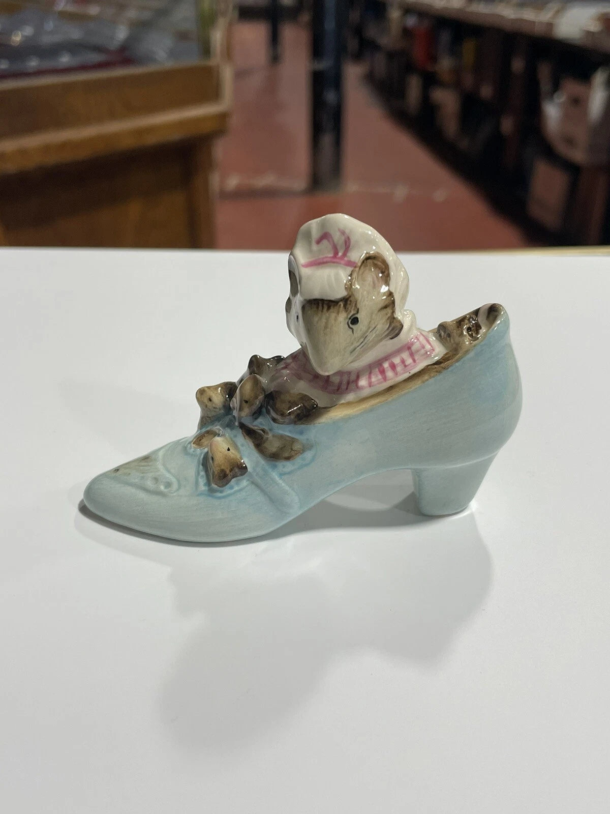 Beatrix Potter’s The Old Woman Who Lived In A Shoe 1959 Beswick England Ceramic