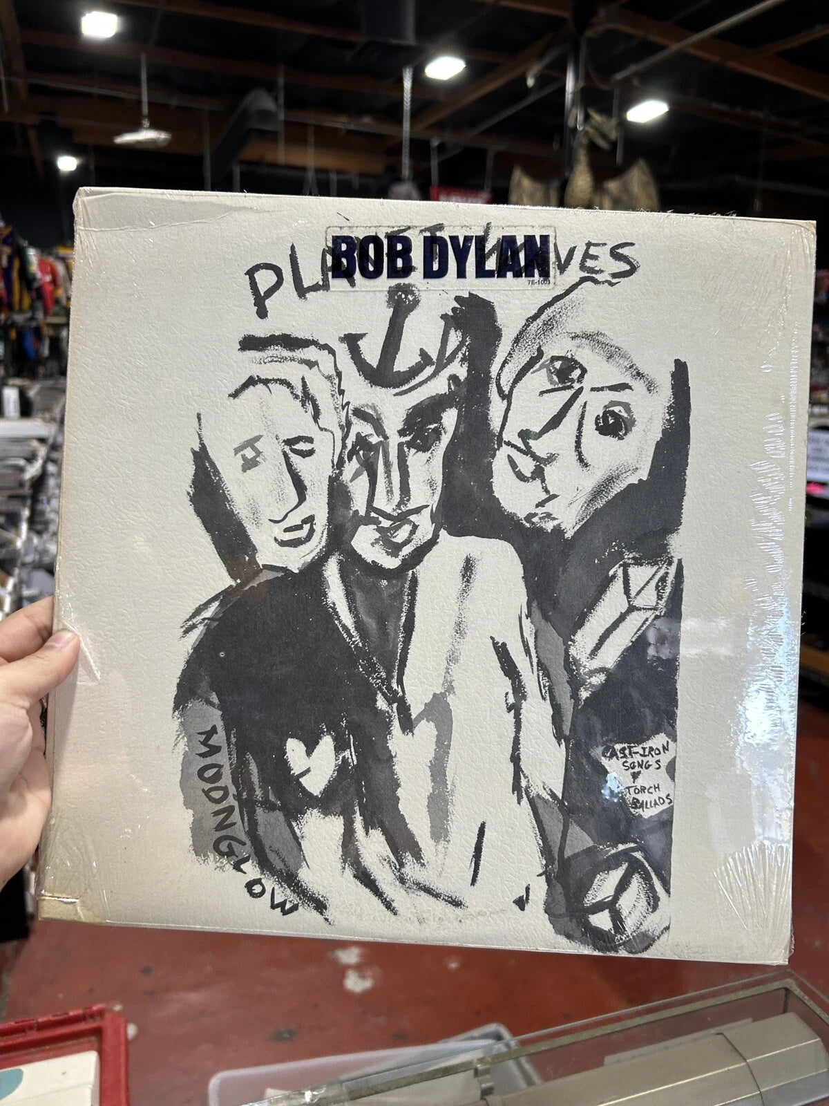 Bob Dylan “Planet Waves” Asylum Records 1974 7E-1003-B New Hype Sealed!