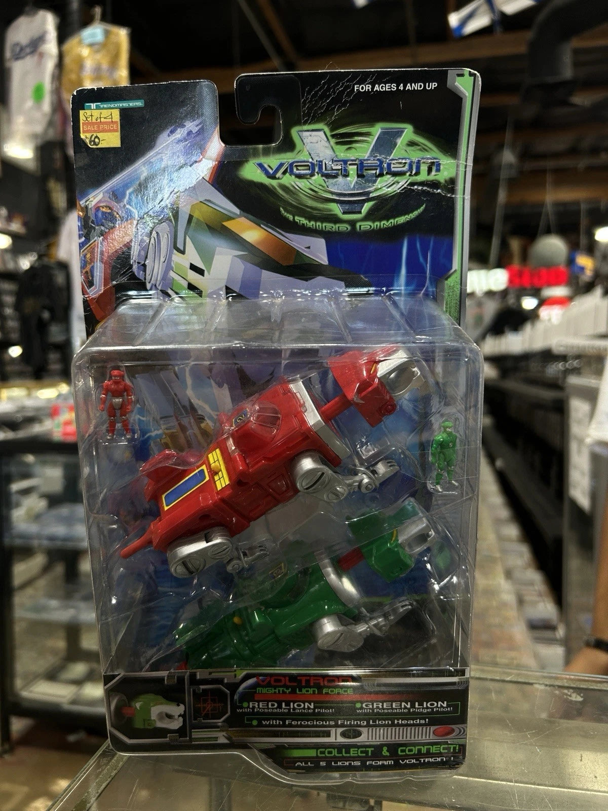 1998 Voltron Trendmasters Mighty Lion Force