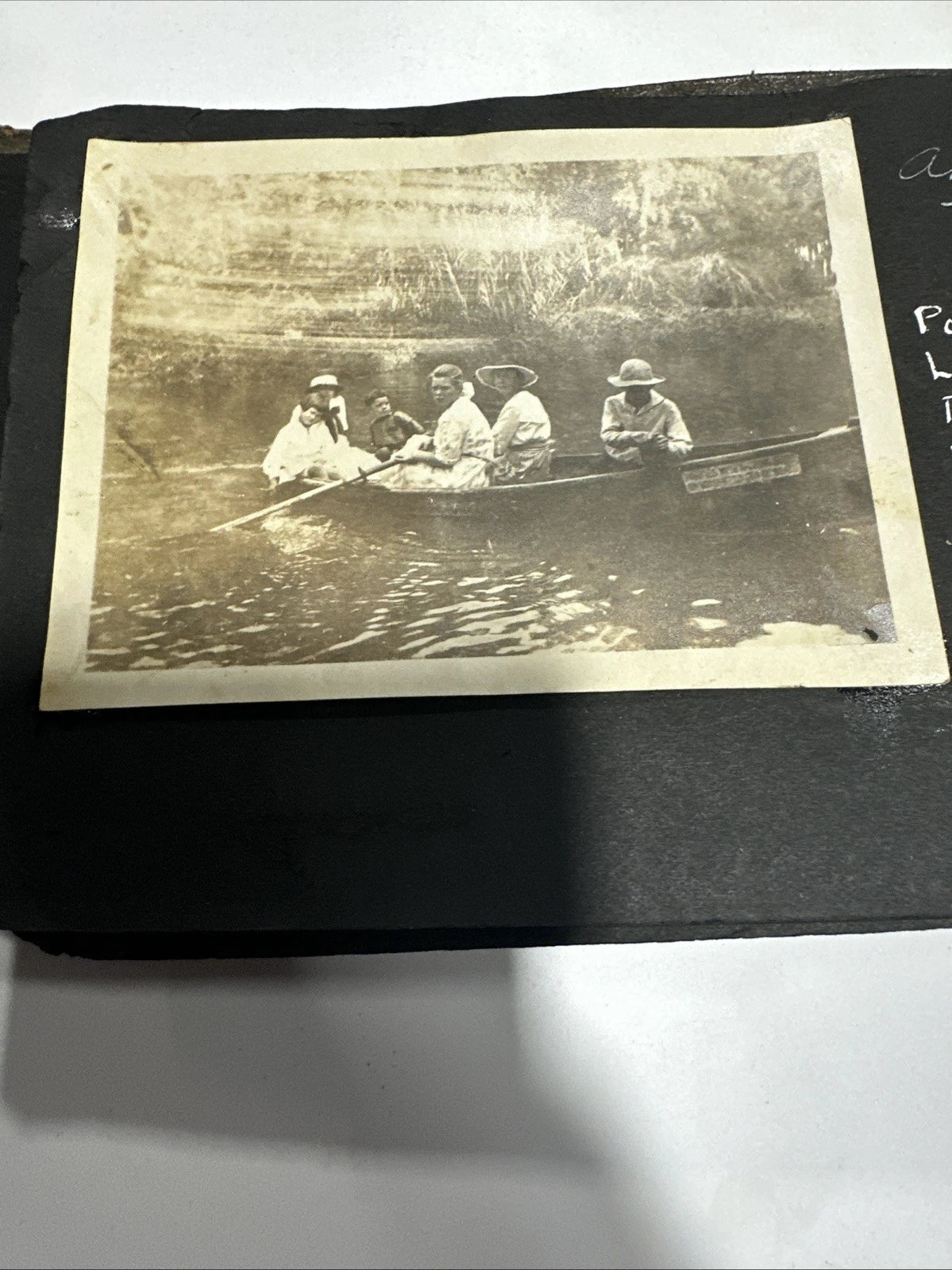 Vintage 1920’s Photograph Americana Book With Over 100 Photos Included Writing