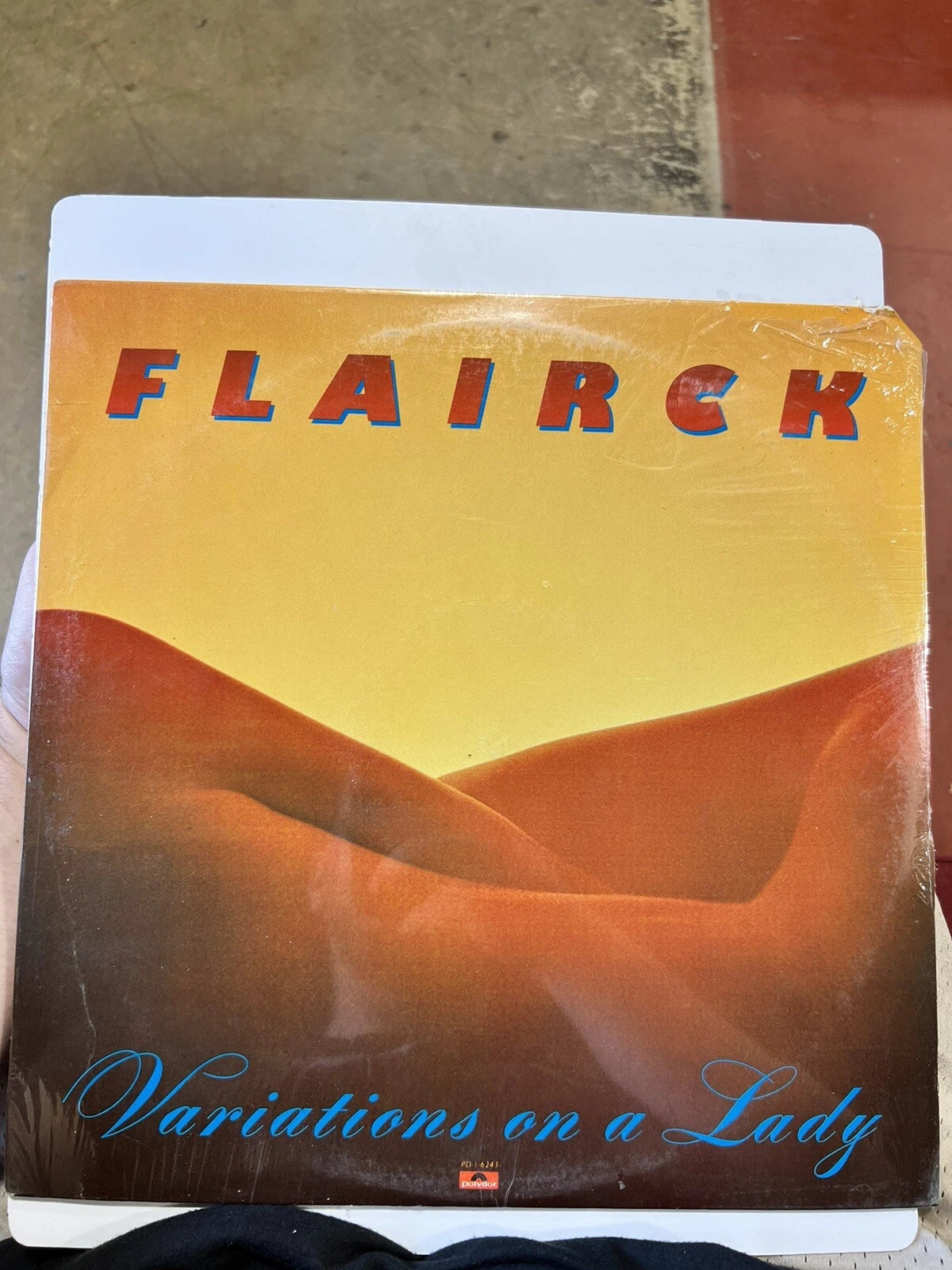 Rock Lp Flairck Variations On A Lady On Polydor