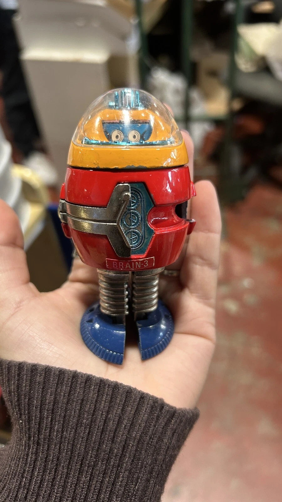 Vintage 1970's Shinsei UFO Commander 7 Brain III 4173