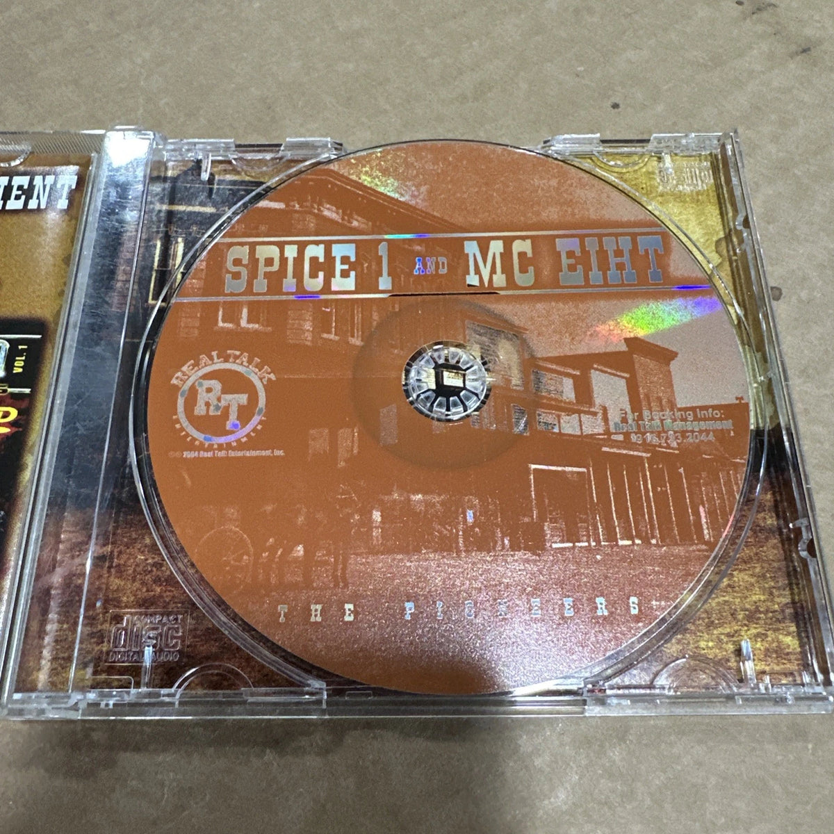 CD Spice 1 and MC Eiht The Pioneers PA Explicit West Coast Hip Hop Rap