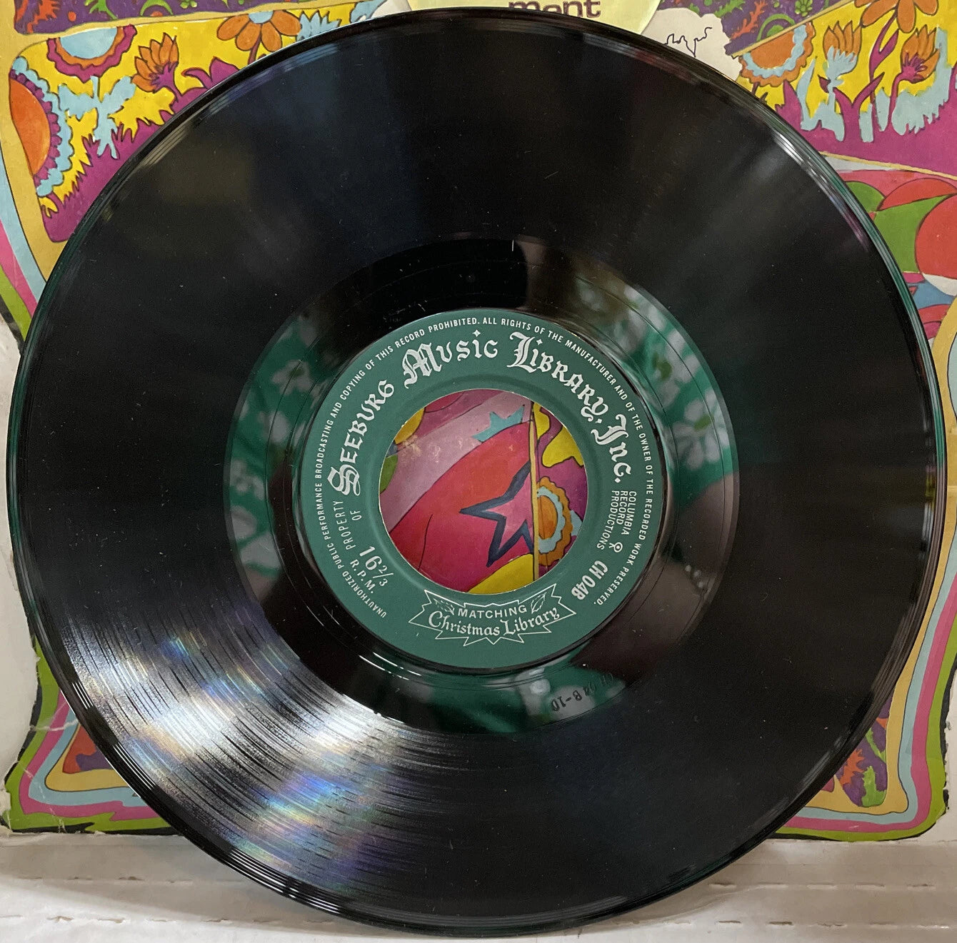 Matching Christmas Library - Columbia Record Productions 9” Record CH-09