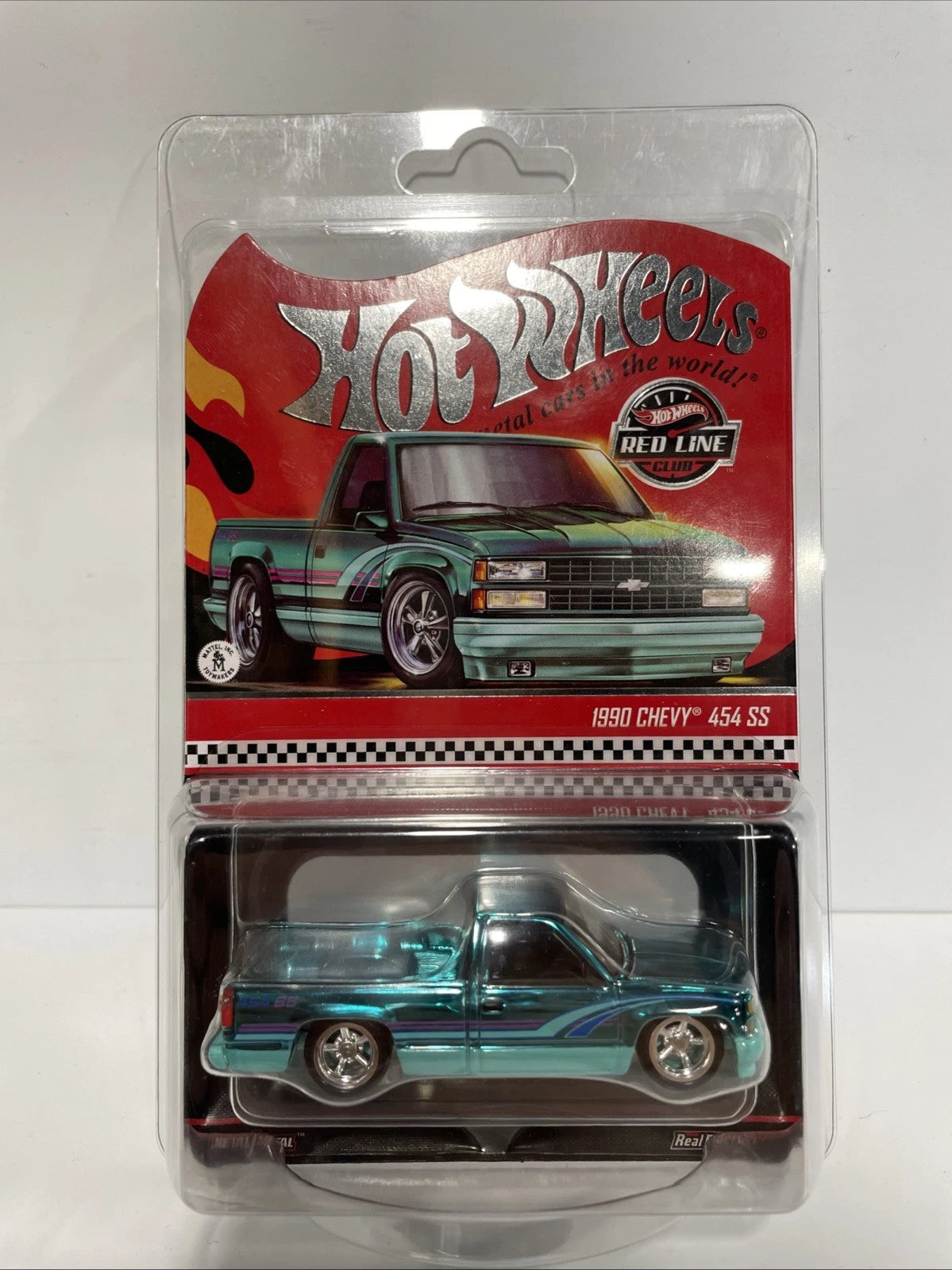 Hot Wheels 2025 Collectors RLC Exclusive 1990 Chevy 454 SS Teal W Protector