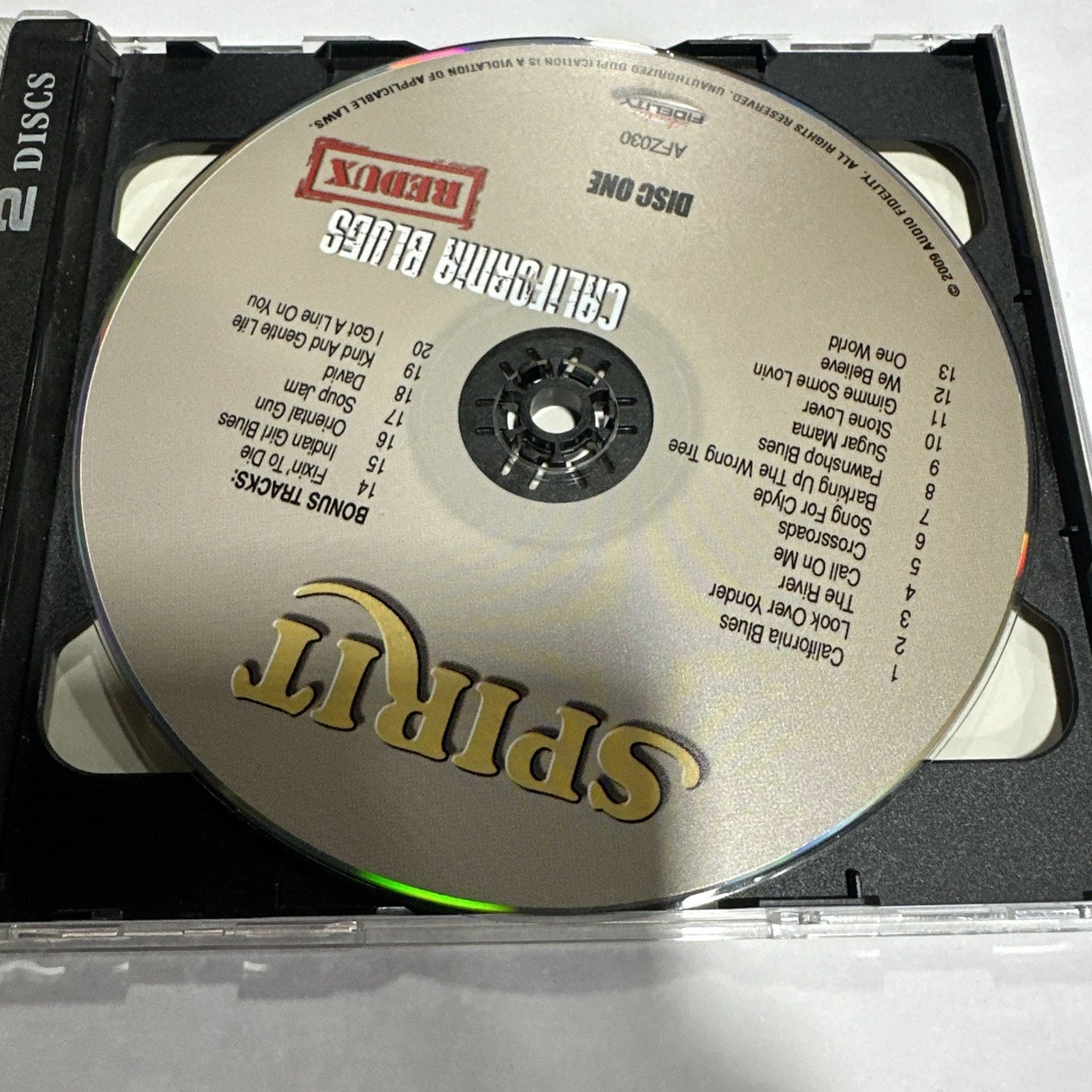 Spirit - California Blues Redux - 2 CD, Very Good