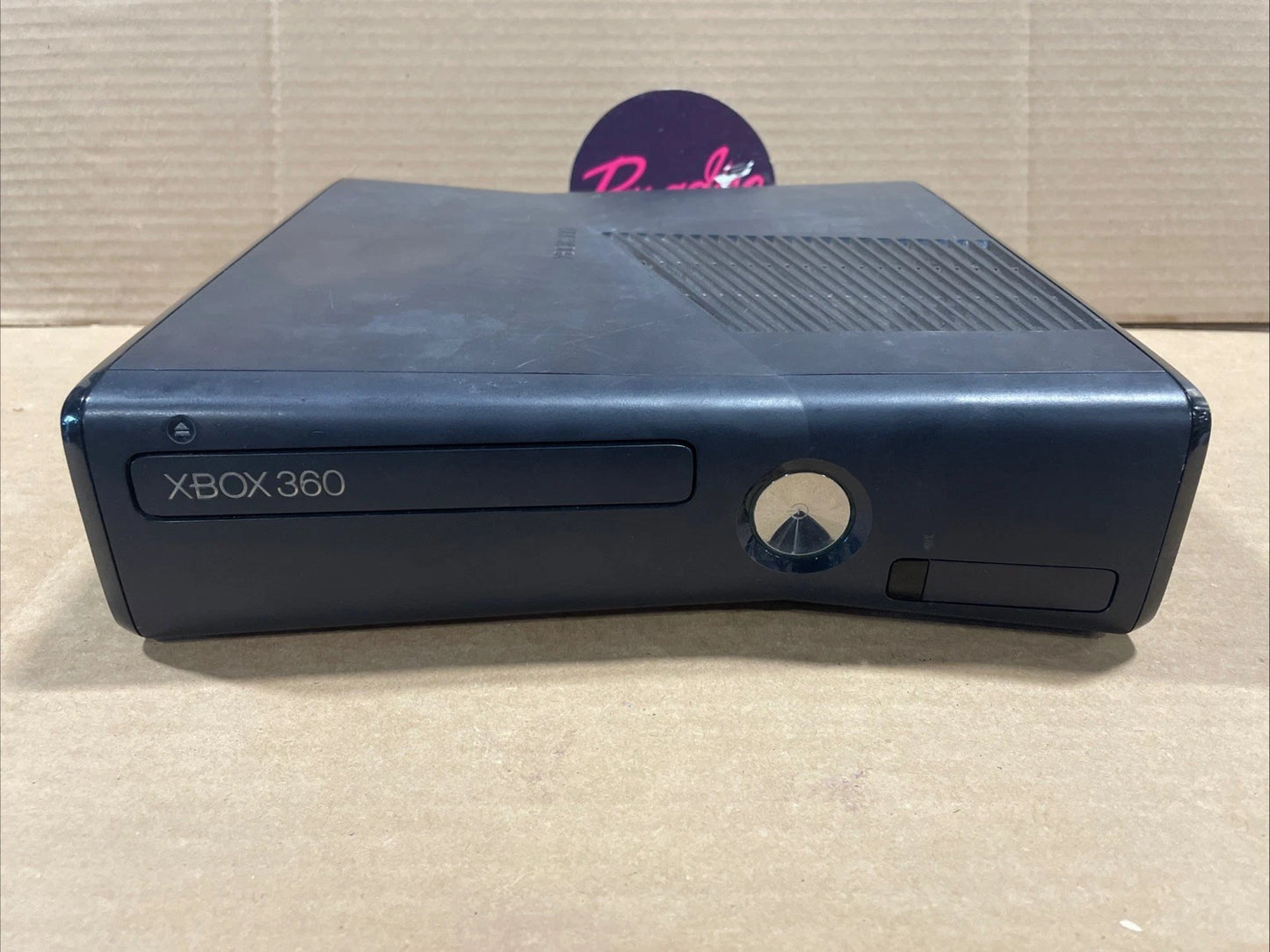 Microsoft Xbox 360 S Console Black 1439 Parts/Repair Lot 1