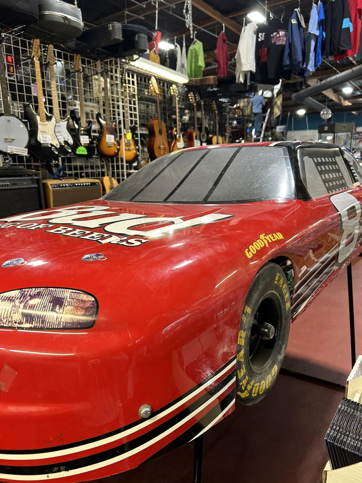 Dale Earnhardt JR Collectible Car MONTE CARLO COLLECTOR 89in x 32in