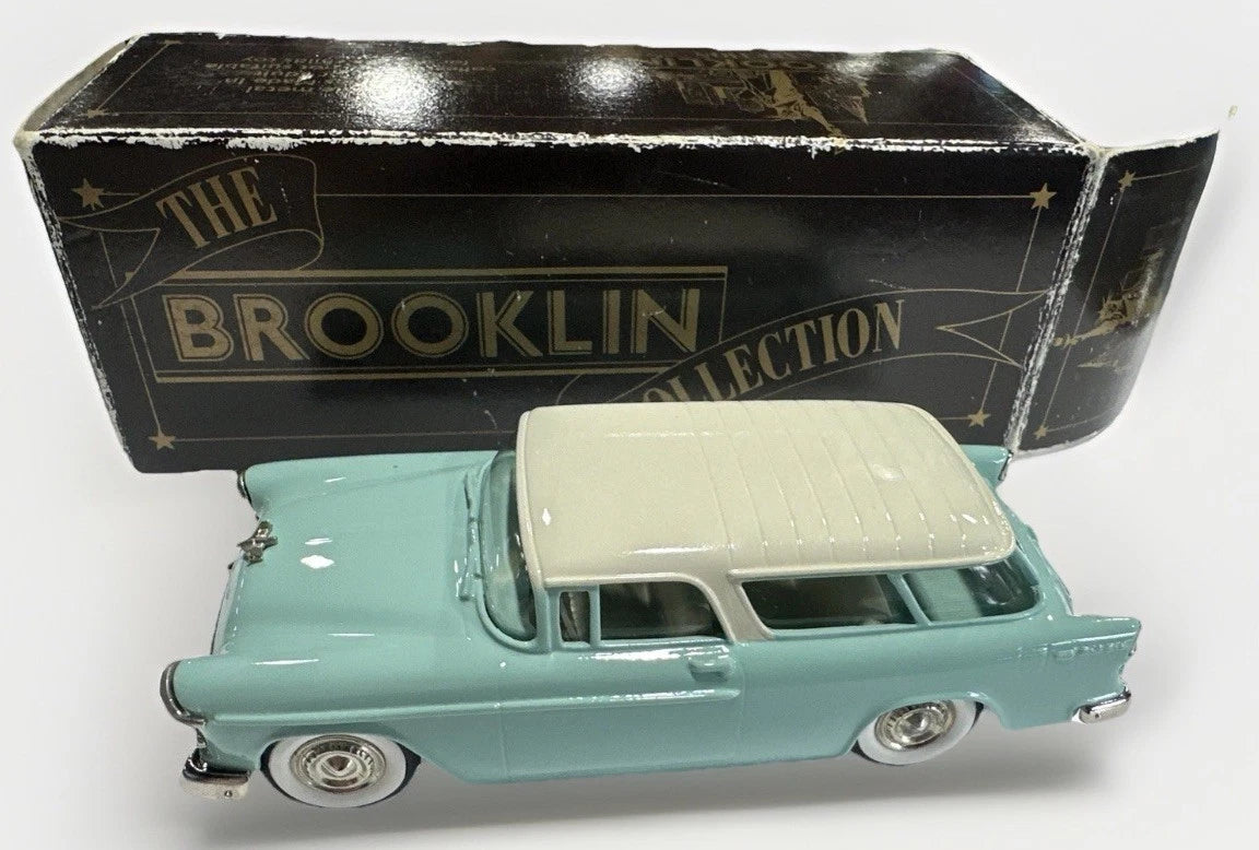 BROOKLIN MODELS METAL 1:43 1955 CHEVY CHEVROLET NOMAD WAGON #26