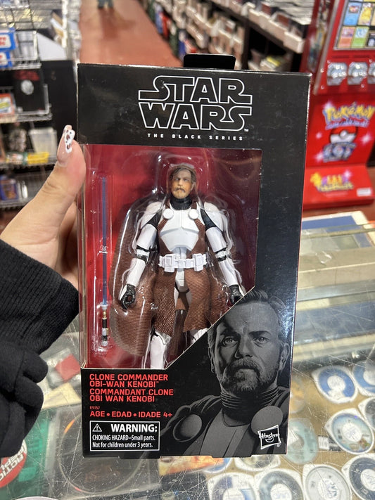 Star Wars Black Series 6" Clone Commander Obi-Wan Kenobi Action Figure