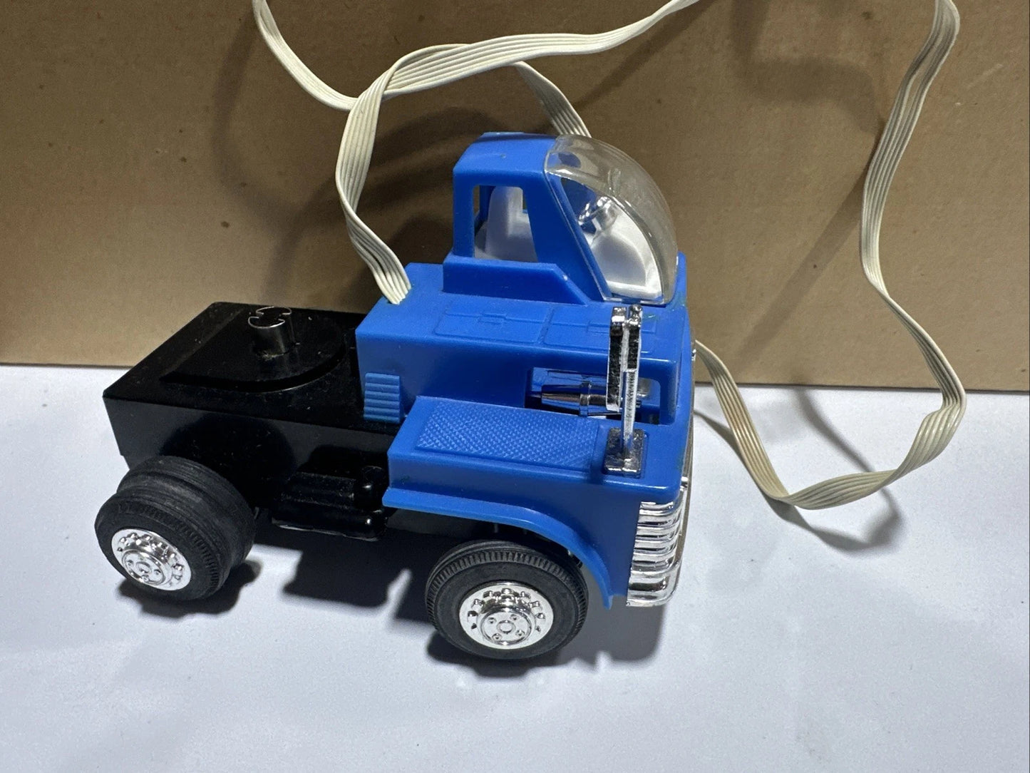 VTG Sears toy Battery-Powered Mini-Car Transporter intact 1970's CAR WORKS