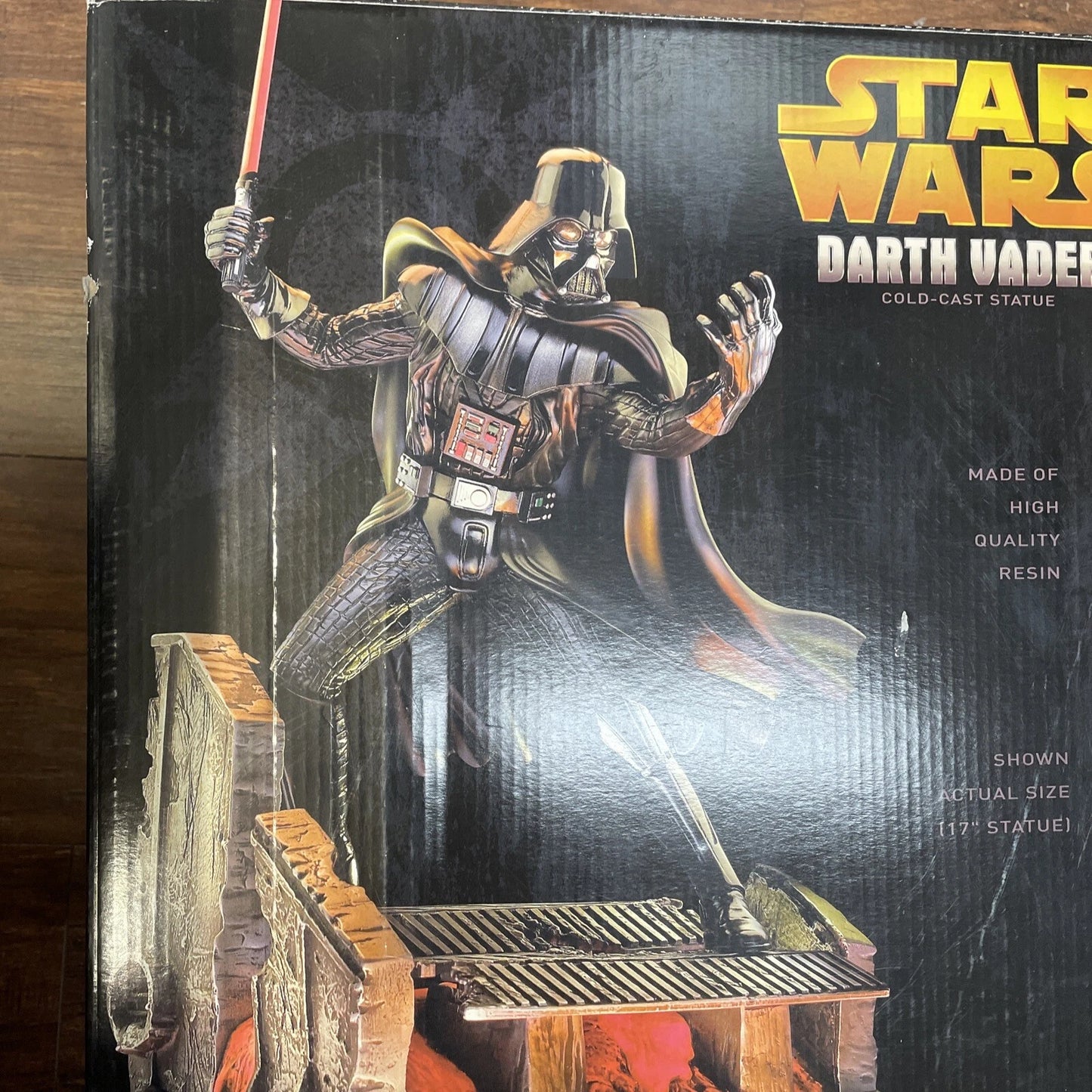 Star Wars Darth Vader Cold-Cast Statue 2005 - Brand new in box