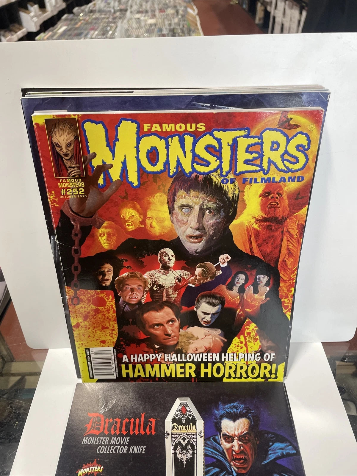 FAMOUS MONSTERS OF FILMLAND #223, #252, #263, #266, #277, #278 & #279 LOT MINT