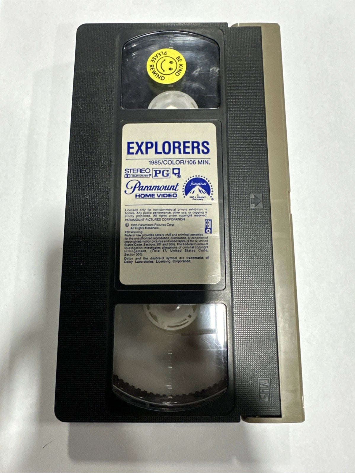 EXPLORERS (VHS, 1985) - Joe Dante, Ethan Hawke, River Phoenix
