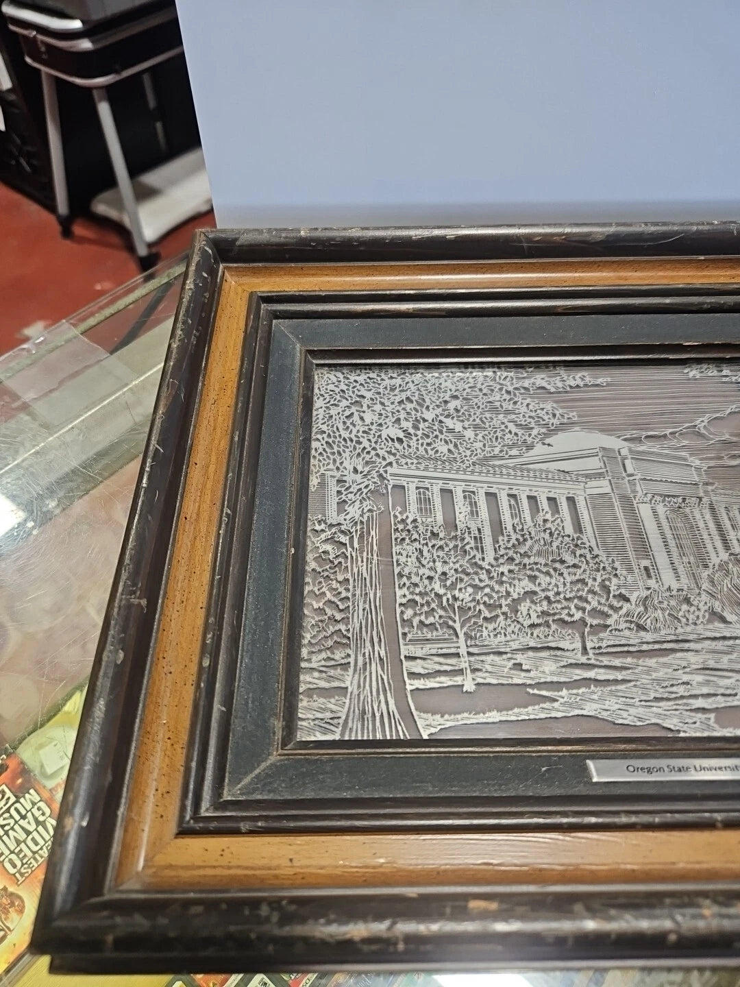 Sterling Silver Oregon State University SilverScene "Memorial Union Building"