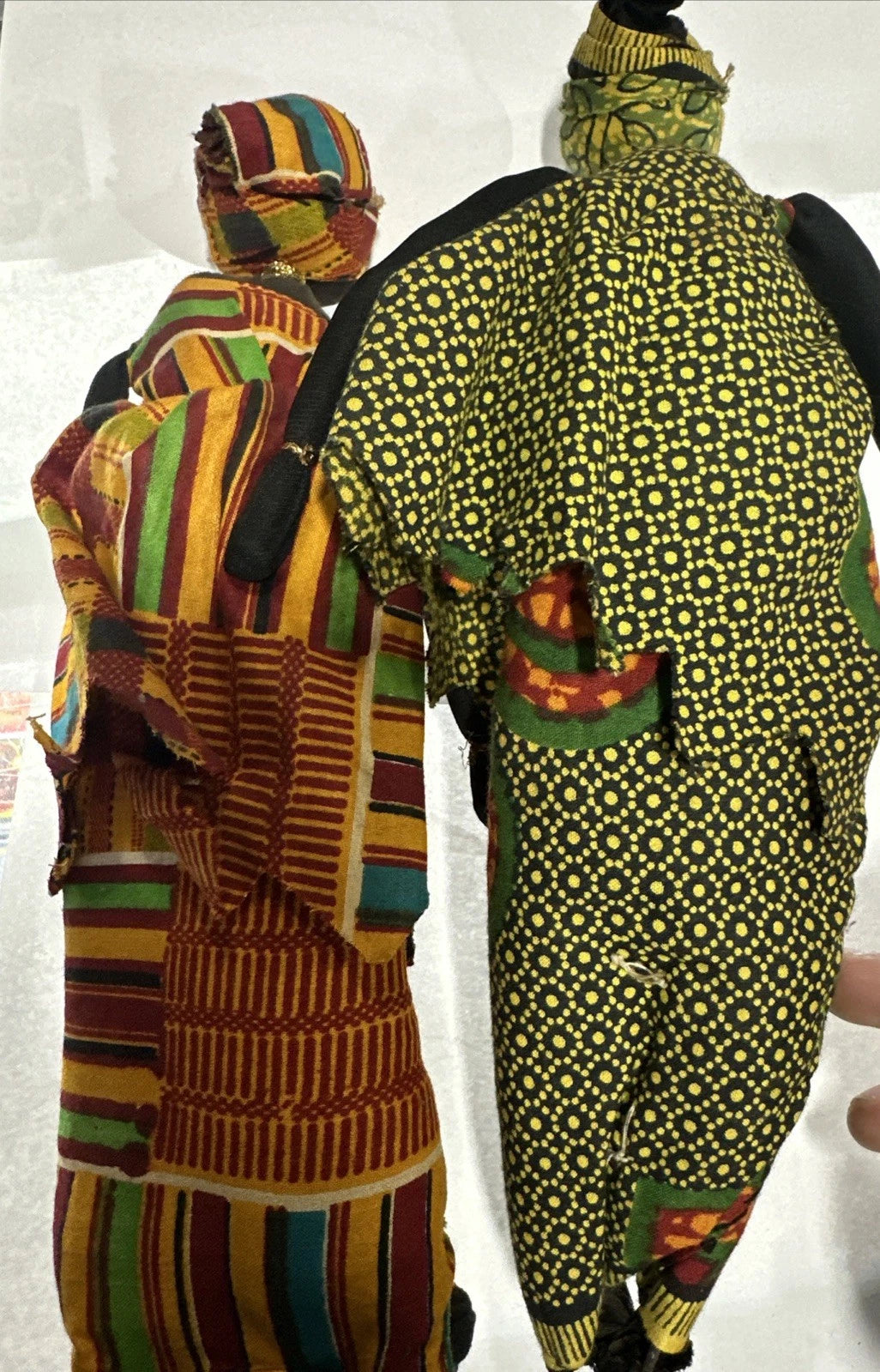 Vintage African Dolls Made In Senegal ~ Handmade ~ 1960s