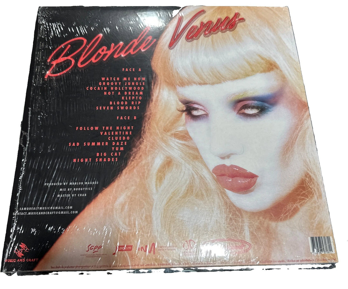 BRAND NEW Sam Quealy Blonde Venus Red vinyl LP - Sold Out