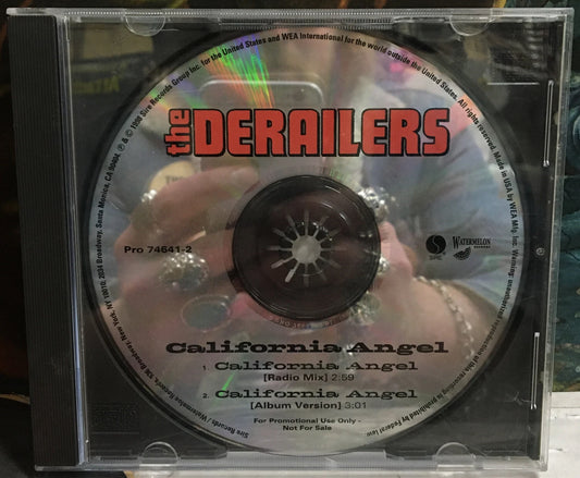The Derailers California Angel Promo CD Single