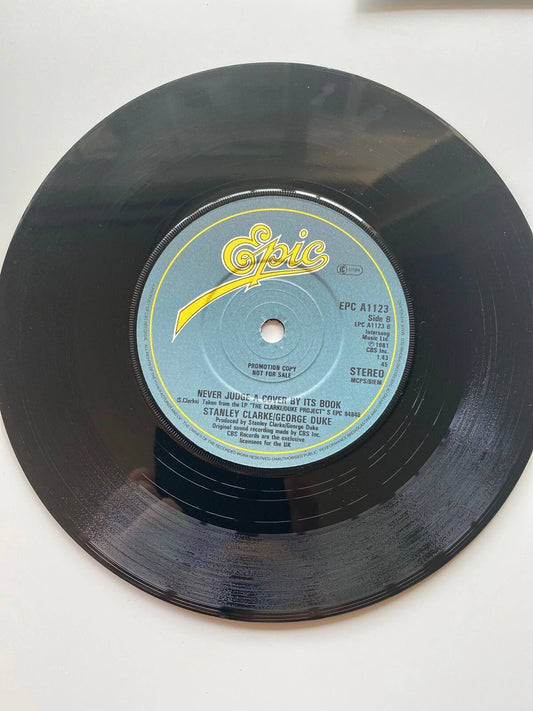 Stanley Clarke/George Duke* - Sweet Baby (7", Single, Promo)