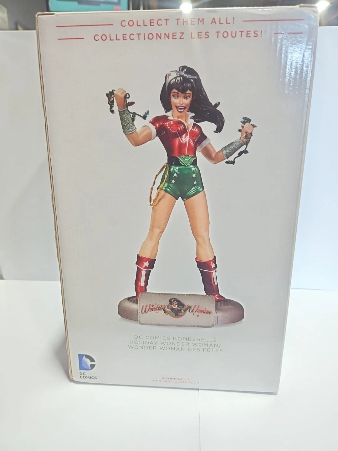 DC Collectibles DC Comics Bombshells Holiday Harley Quinn Statue USED