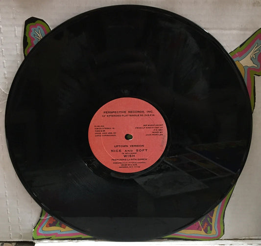 Wish Featuring La-Rita Gaskin Nice And Soft 12” Single P-101D