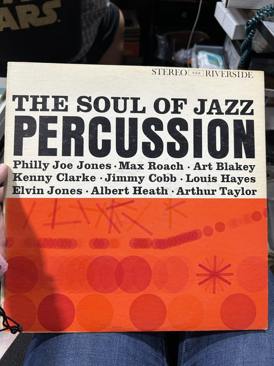Riverside S-8 The Soul of Jazz Percussion Microgroove 1962 vg++