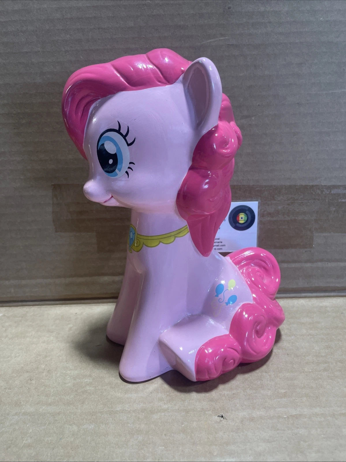 My Little Pony Princess Pinkie Pie 9.5" Ceramic Coin Piggy Bank Ceramic Figure