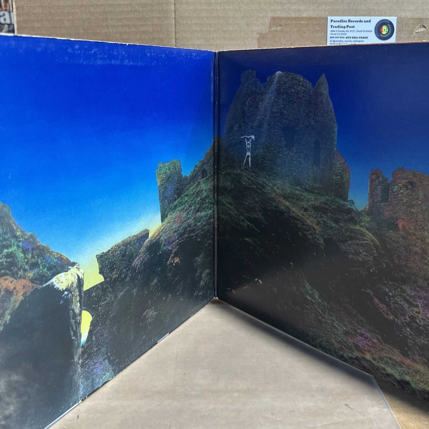 Led Zeppelin: Houses of The Holy (VG 1973 Atlantic US, RL Monarch STERLING LP)