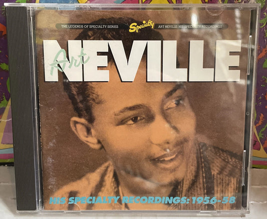 Art Neville His Specialty Recordings: 1956-58 CD