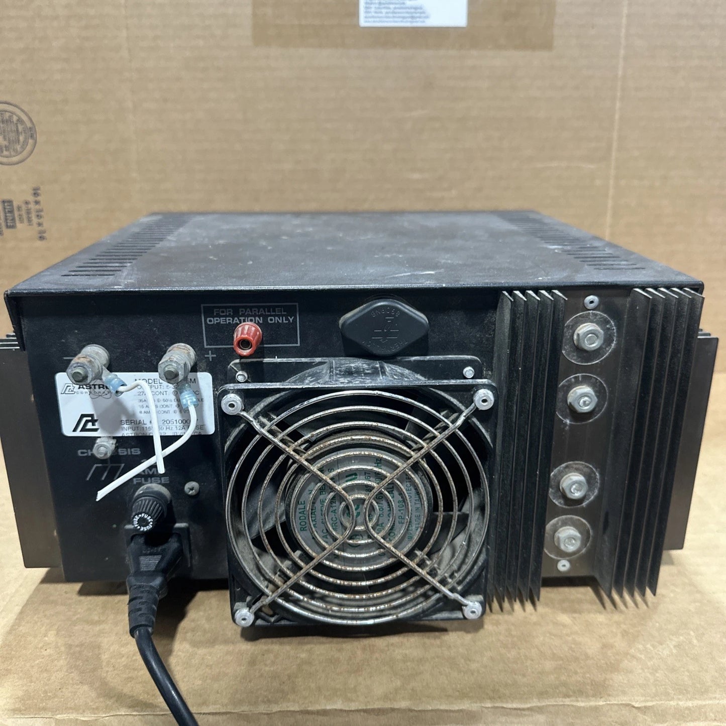 Astron - VLS35M - Astron - Vls35m 35 Amp Variable Linear Desktop Power Supply