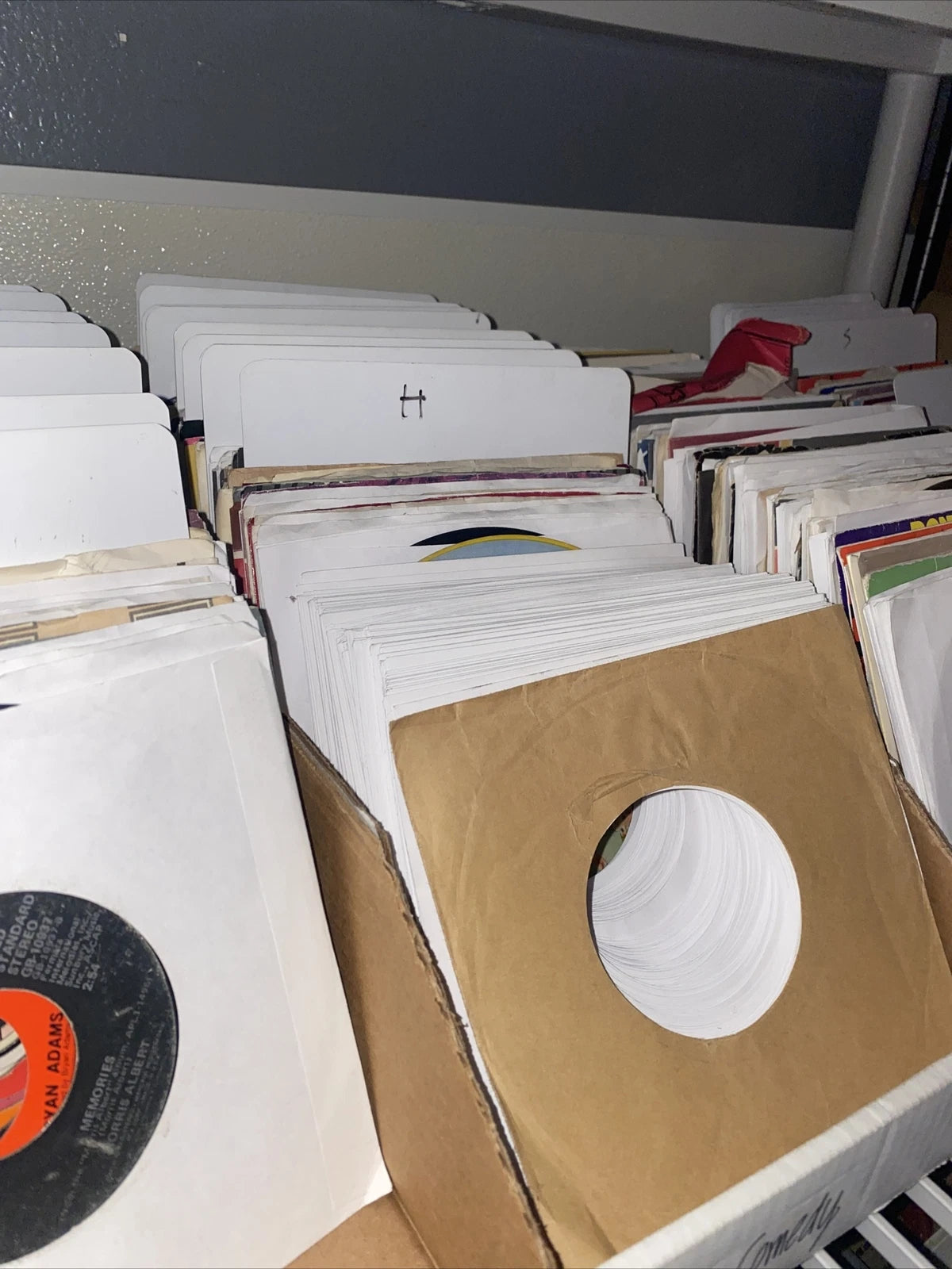 20,000 unprocessed 7” 45s rpm records BEATLES STONES & More