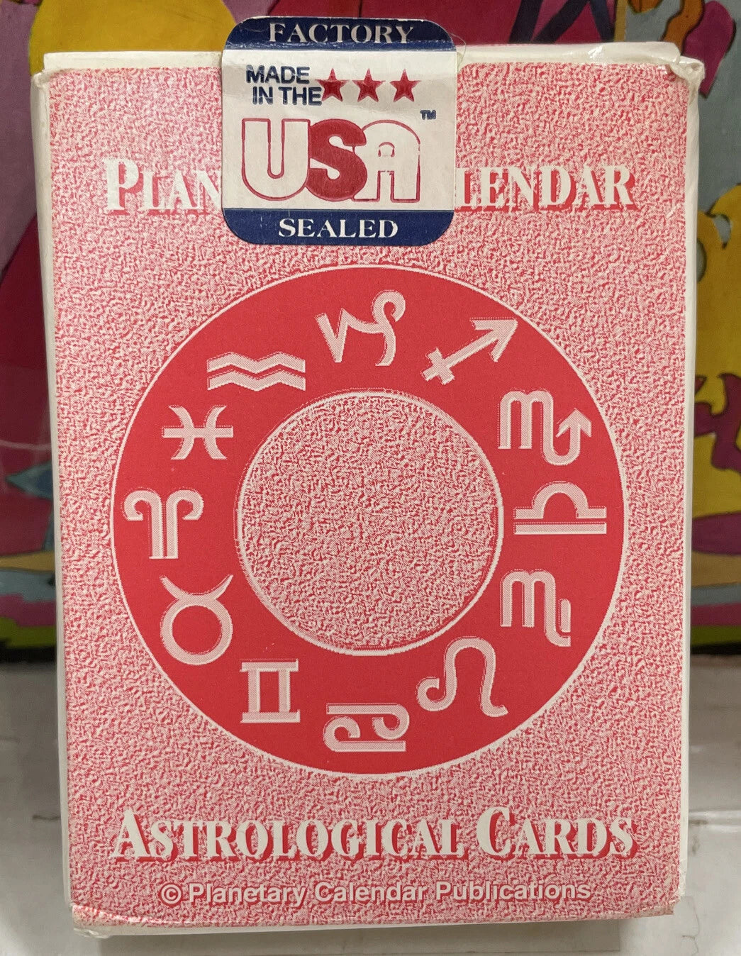 Planetary Calendar Astrological Cards