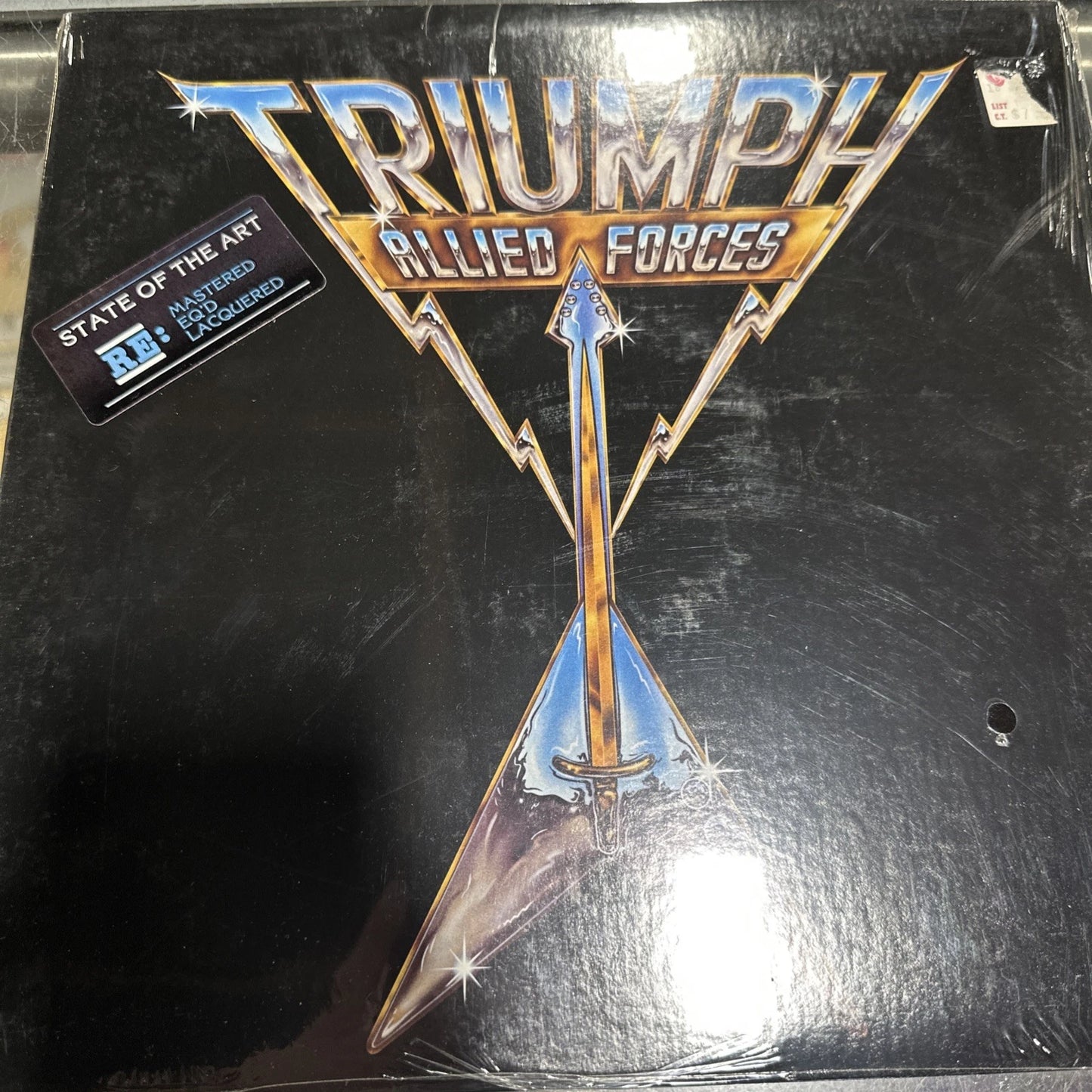 1981 LP Triumph "Allied Forces" MCA 5542 NEW SEALED