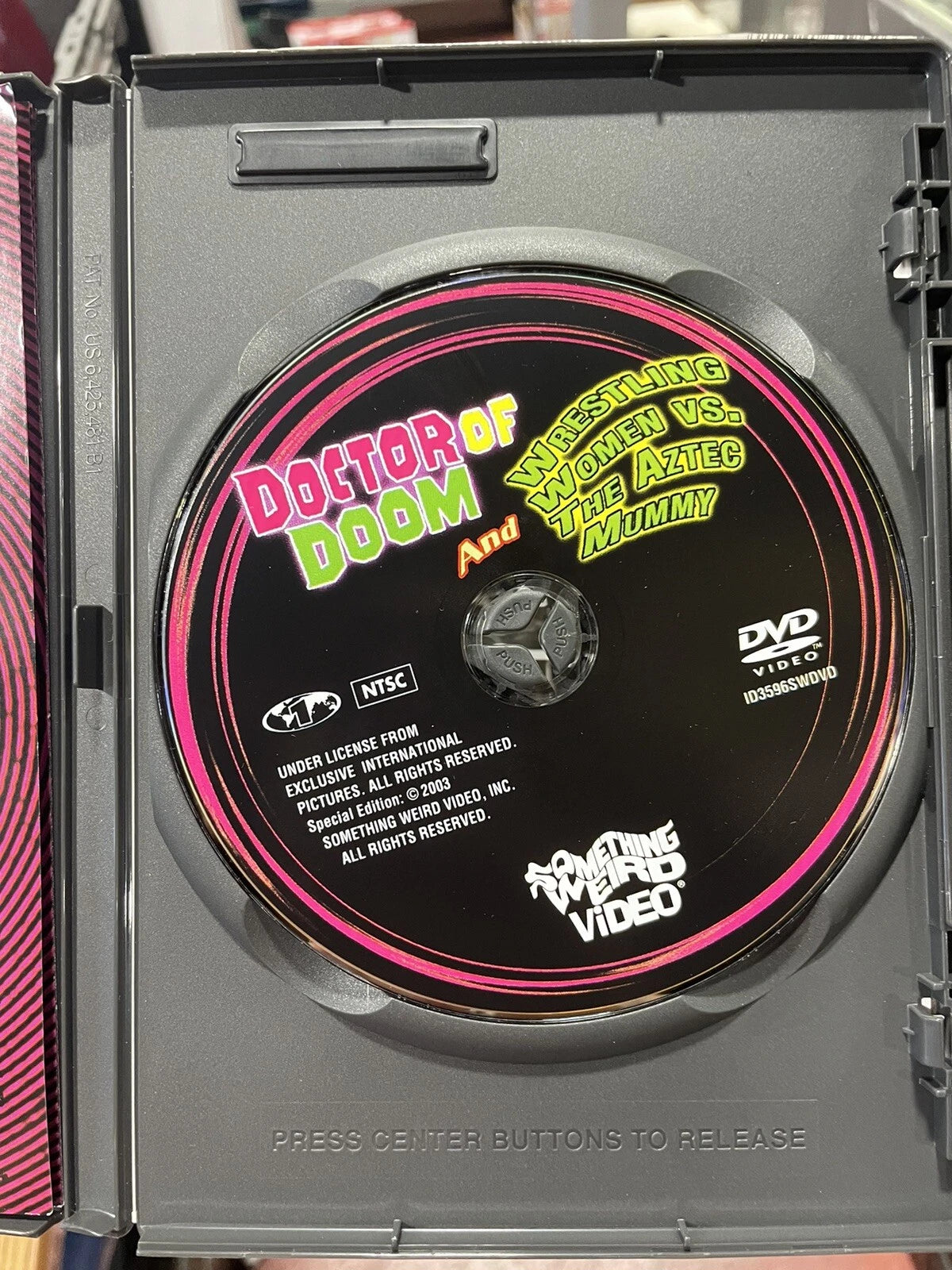 Doctor of Doom/Wrestling Women Vs. The Aztec Mummy Double Feature (DVD, 2003)