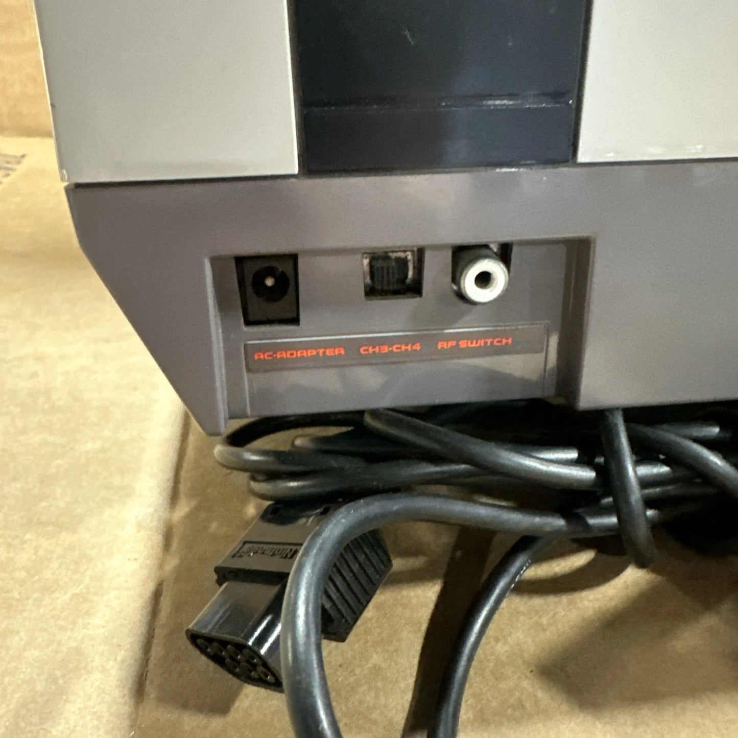 Original NES Nintendo System Console - Tested Working