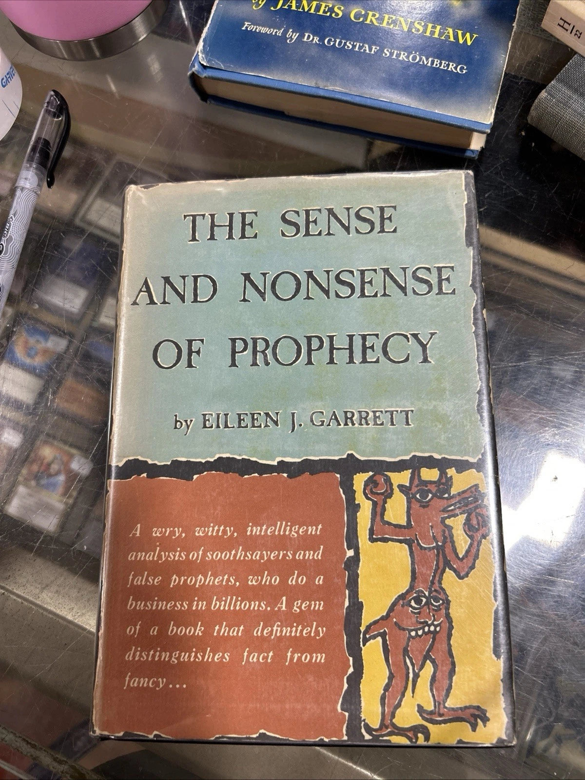 Eileen J. Garrett~Sense and Nonsense of Prophecy~1st/1st Hardcover w Dust Jacket