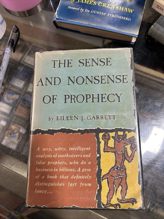Eileen J. Garrett~Sense and Nonsense of Prophecy~1st/1st Hardcover w Dust Jacket