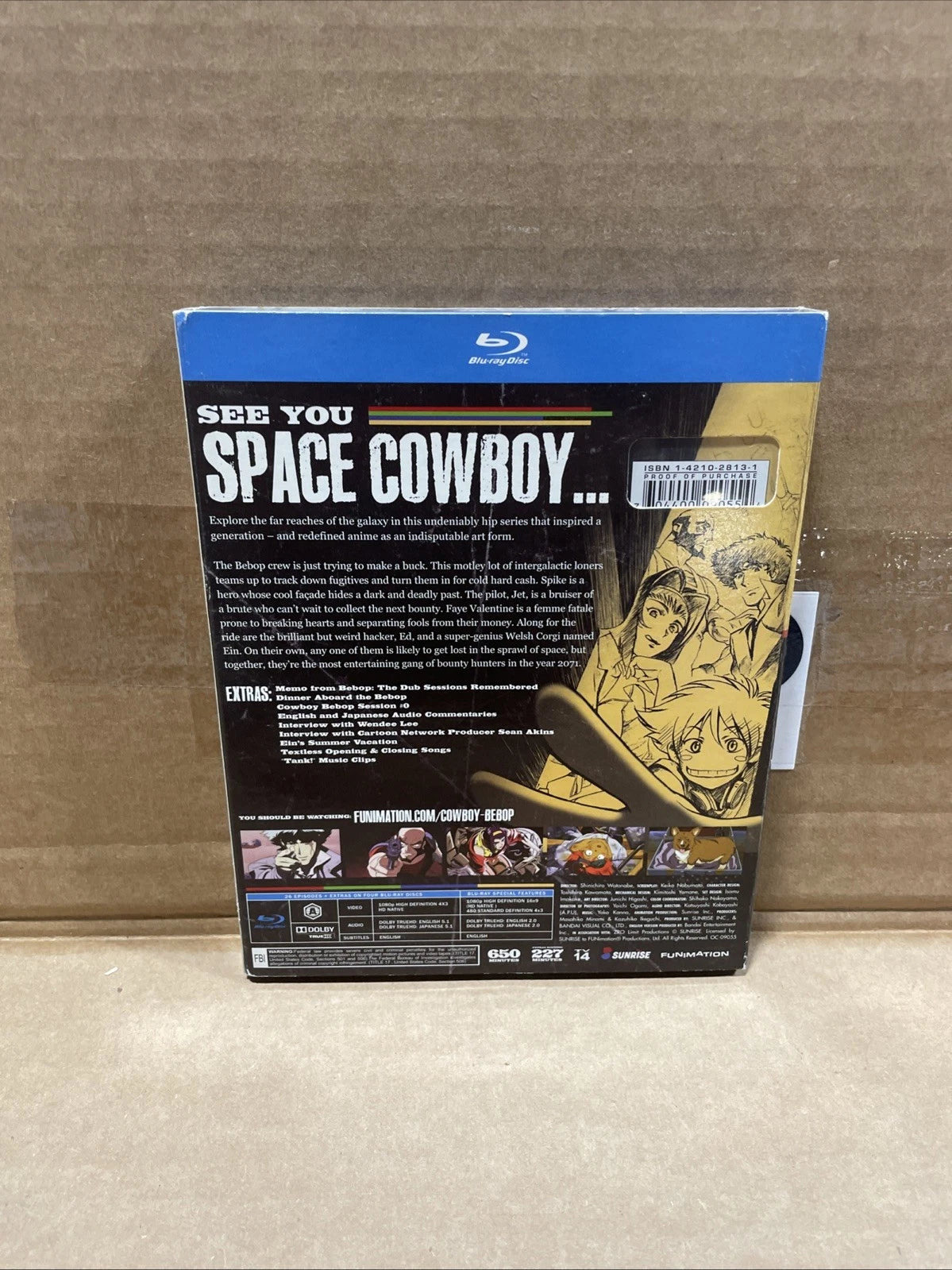Cowboy Bebop: The Complete Series w/Slipcover Blu Ray