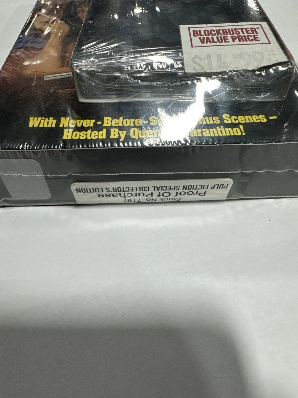 Pulp Fiction VHS 1996 Collector's Edition Samuel L. Jackson SEALED With Cassette