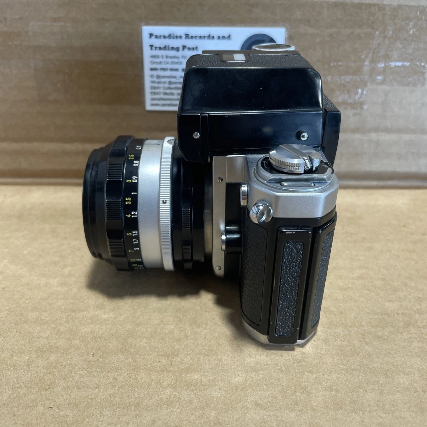 Nikon F2 Photomic Camera 7246838 W Nikon Nikkor - S C Auto 1:1.4 F =50mm 1381134