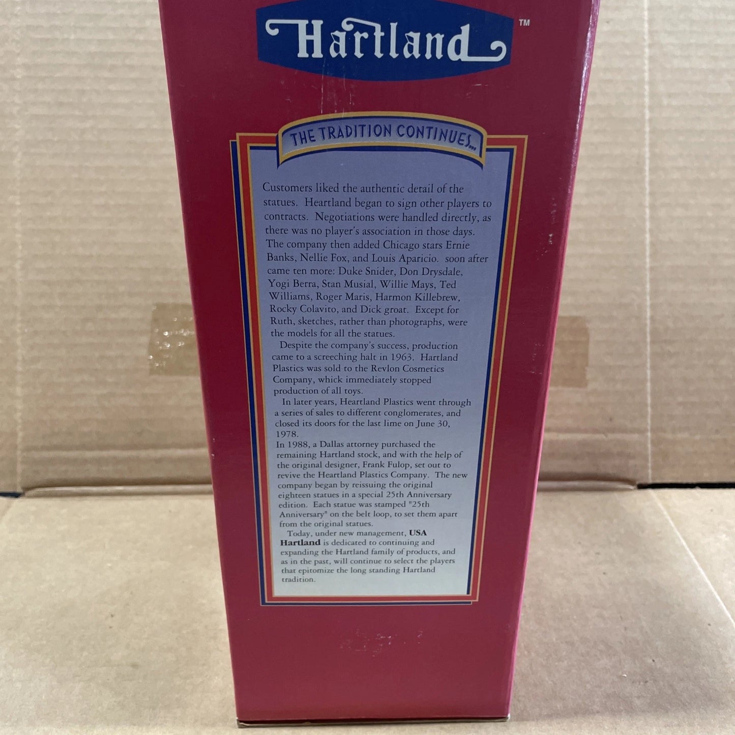 Nolan Ryan Heartland Limited Edition Statue Sealed