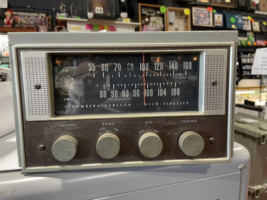 Vintage Stromberg-Carlson AM/FM Tuner Model SR401--TESTED