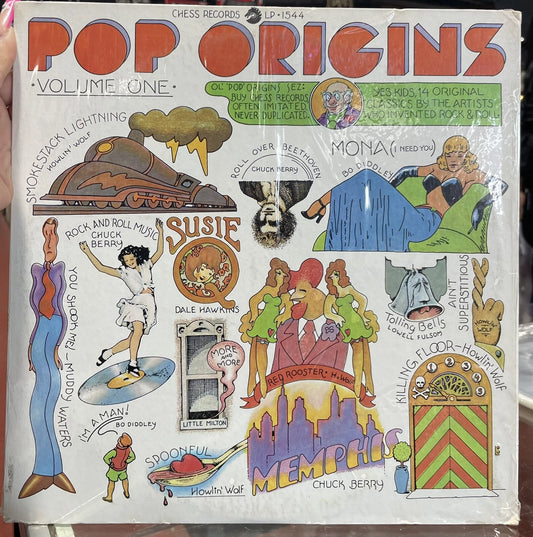 Pop Origins LP 1544 Chess Records DJ Copy Mono M-/M- shrink