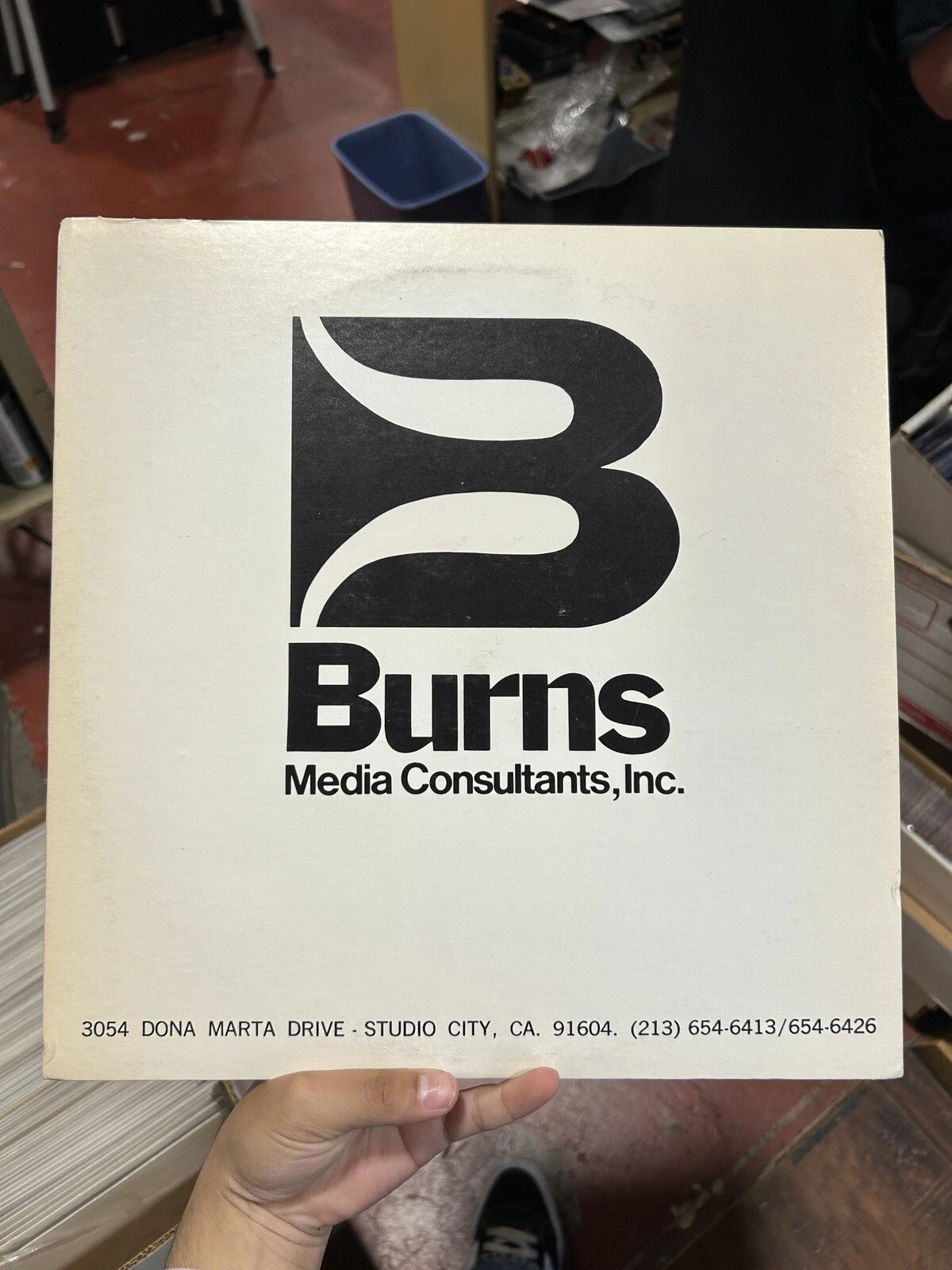 BURNS MEDIA RADIO ALBUM Vol. 4 WLPromo LP 70s Special Interest
