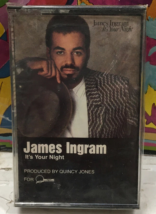James Ingram Its Your Night Sealed Cassette