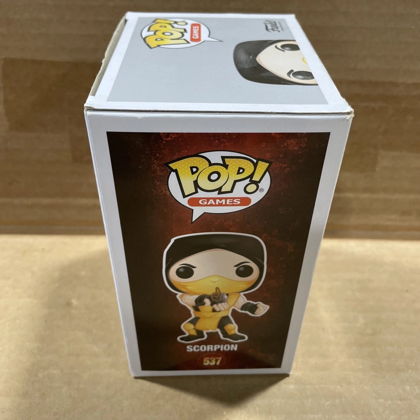 Funko Pop! Vinyl: Mortal Kombat - Scorpion #537 Pre-Owned